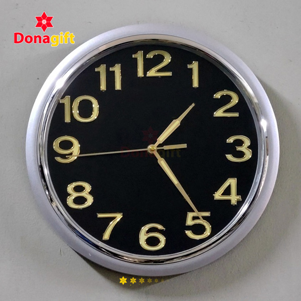 Đồng hồ chữ nổi in logo xanh quà tặng doanh nghiệp ấn tượng