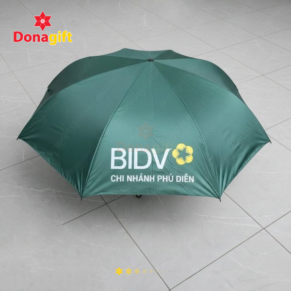 Dù cầm tay Ngân hàng BIDV in logo thương hiệu bền đẹp