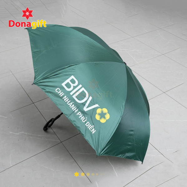Dù cầm tay BIDV thiết kế chắc chắn dùng làm quà tặng doanh nghiệp