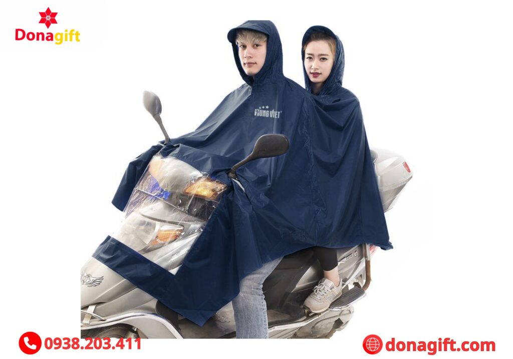 Áo mưa 2 đầu