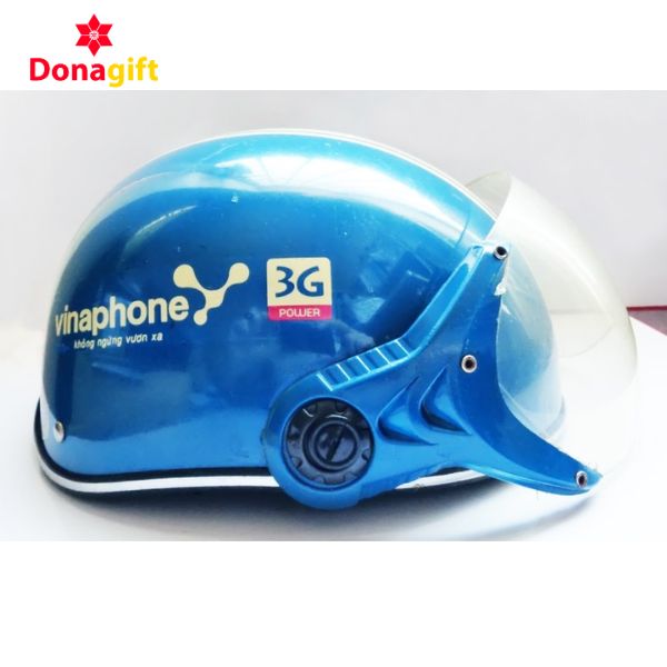Nón bảo hiểm Vinaphone nửa đầu có kính