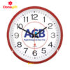 Đồng hồ treo tường ACB in logo làm quà tặng doanh nghiệp