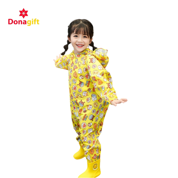 Áo mưa bộ trẻ em chống thấm nước bền đẹp