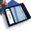 Setgift Bình Sổ Bút Suzuki – DonaGift bộ quà tặng doanh nghiệp gồm bình giữ nhiệt sổ tay và bút ký in logo.