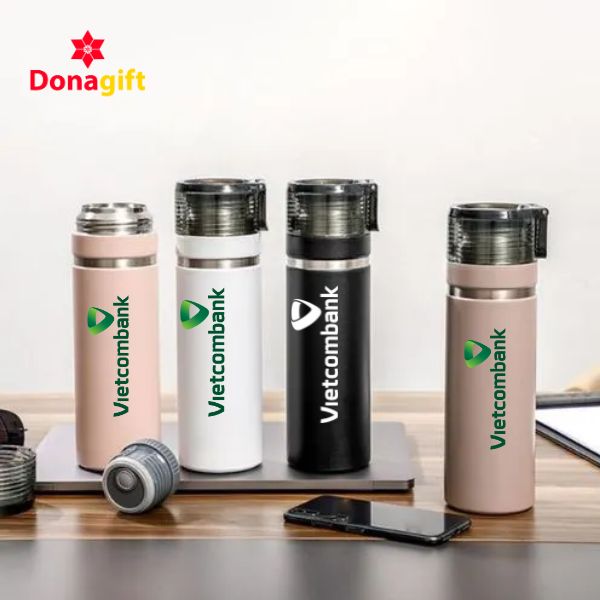 Donagift – Địa chỉ cung cấp bình giữ nhiệt Vietcombank uy tín, chất lượng
