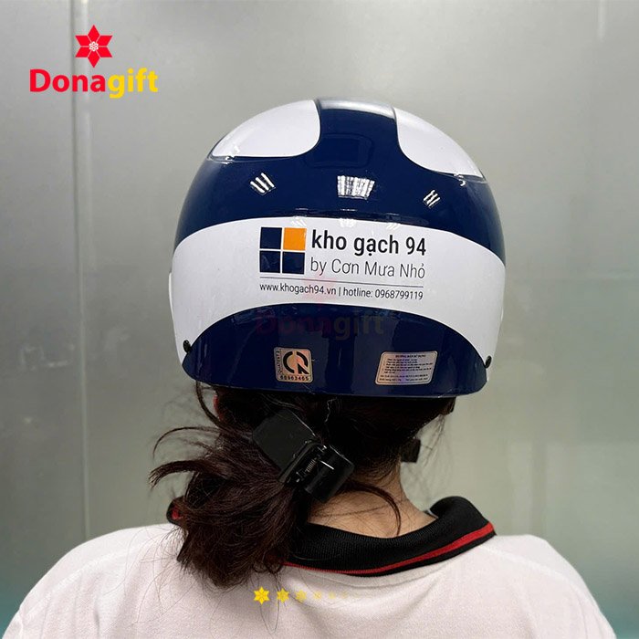 mũ bảo hiểm cơn mưa nhỏ