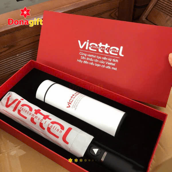 Sét quà tặng doanh nghiệp Viettel cao cấp tại DonaGift