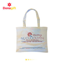 túi vải canvas nụ cười duyên
