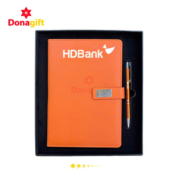 Sổ tay HD Bank quà tặng doanh nghiệp ý nghĩa