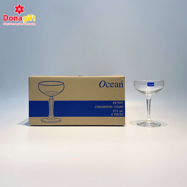 Ly thủy tinh Ocean uống rượu vang kiểu dáng thanh lịch