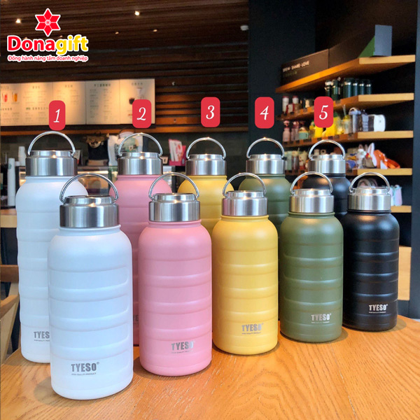 Bình giữ nhiệt Tyeso có quai xách