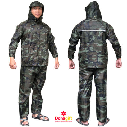Đặc điểm bộ quần áo mưa quân đội