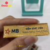 Thẻ nhân viên ngân hàng Mbbank in logo sắc nét, thiết kế chuyên nghiệp