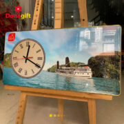 Tranh tráng gương chữ nhật ngang