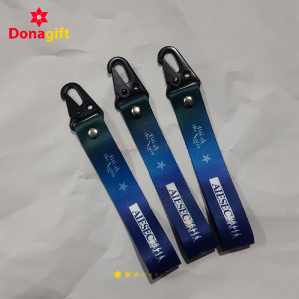 Móc khoá dây in logo sự kiện
