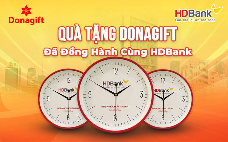 HDBank Tin Tưởng, Donagift Kiến Tạo: Dự Án Đồng Hồ In Logo Triệu Đô!