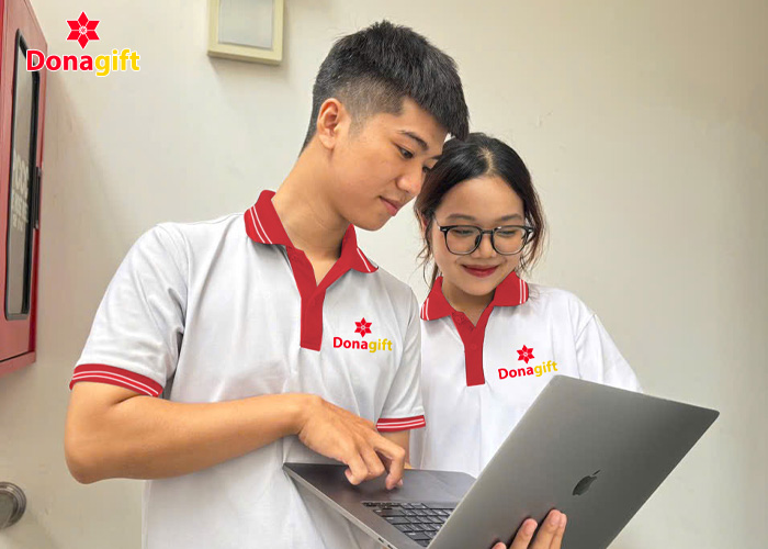 Quy trình đặt hang tại Donagift