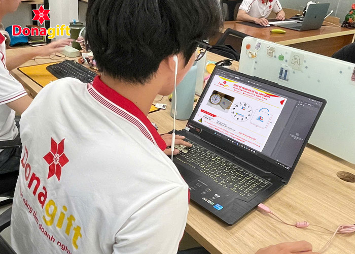 Quy trình đặt hàng tại Donagift