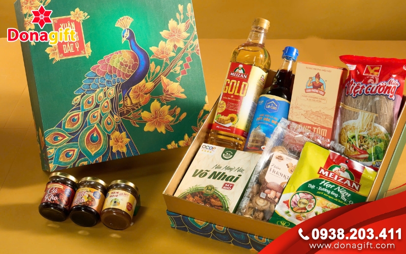 Giỏ quà tết 500k