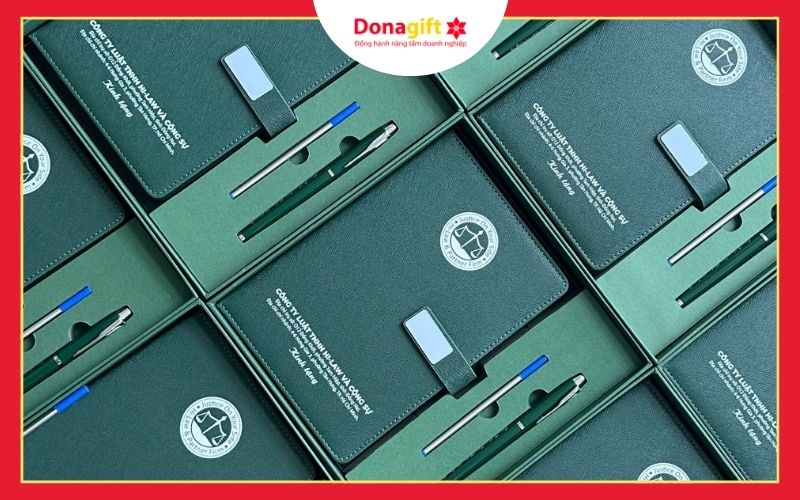 Set sổ tay và bút ký cao cấp