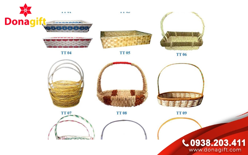 Chọn giỏ đựng phù hợp Chọn giỏ đựng phù hợp