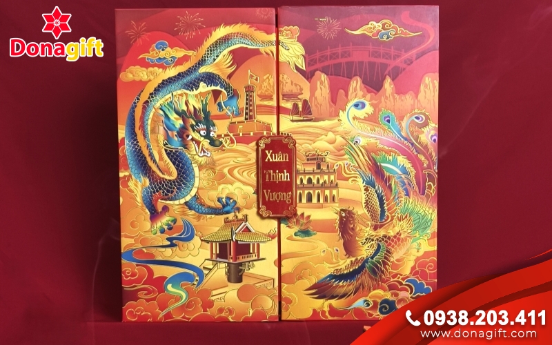 Giỏ quà tết “Hương Xuân Ngọt Ngào” Giỏ quà tết “Hương Xuân Ngọt Ngào”