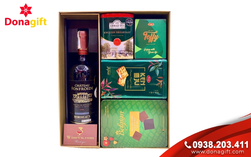 Giỏ quà “Phú Quý Cát Tường” Giỏ quà “Phú Quý Cát Tường”