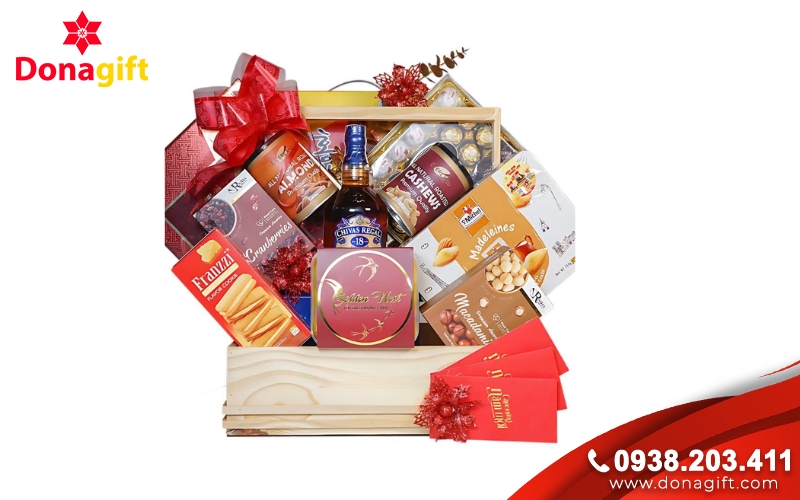 Giỏ quà “Tết Thịnh Vượng” Giỏ quà “Tết Thịnh Vượng”