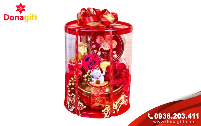 Giỏ quà tết“Lộc Xuân” Giỏ quà tết“Lộc Xuân”