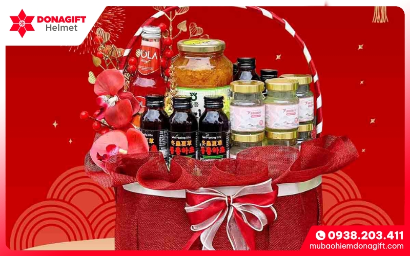 Giỏ quà sức khỏe Giỏ quà sức khỏe