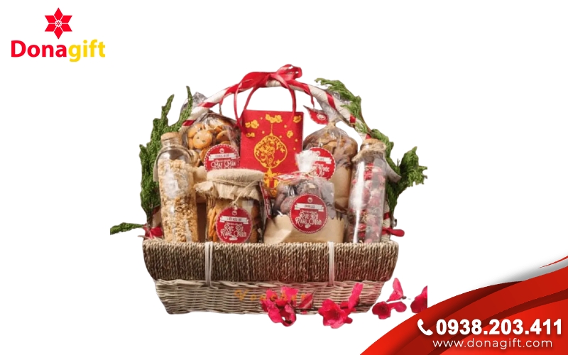 Giỏ quà Tết đặc sản vùng miền Giỏ quà Tết đặc sản vùng miền