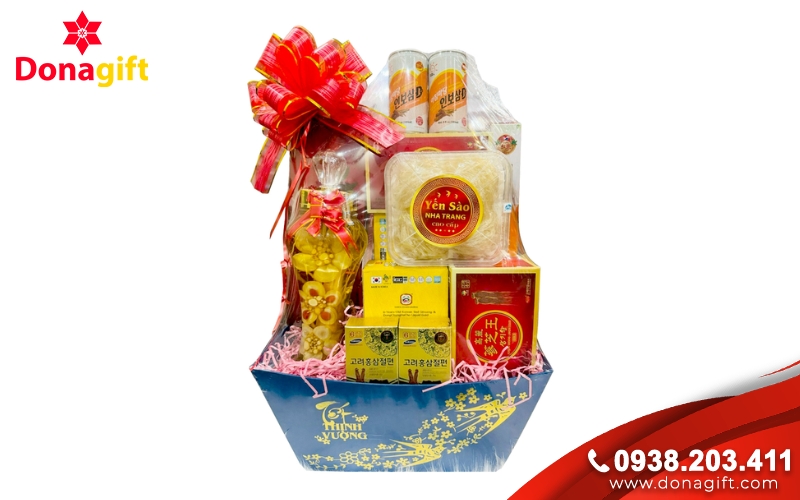 Giỏ quà Tết sức khỏe Giỏ quà Tết sức khỏe