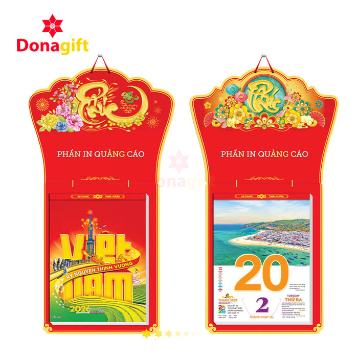 LỊCH BLOC 17x24 DN11