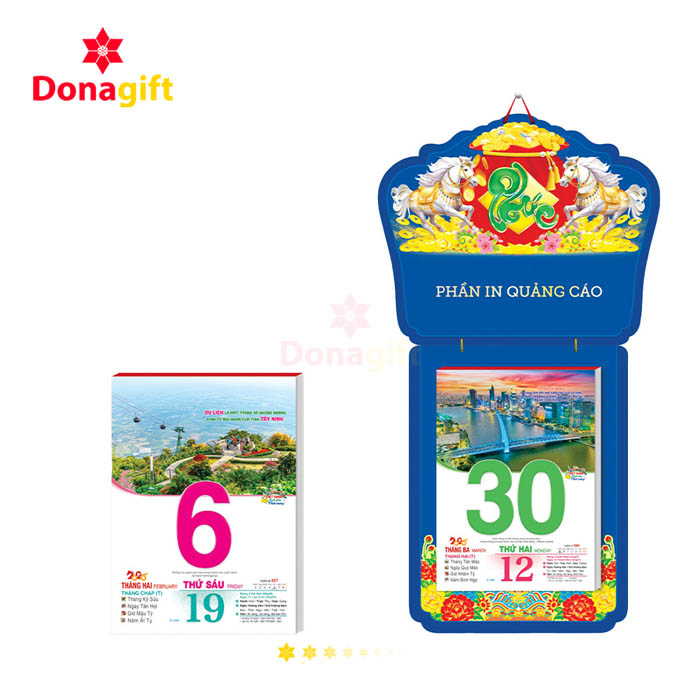 LỊCH BLOC 17x24 DN7