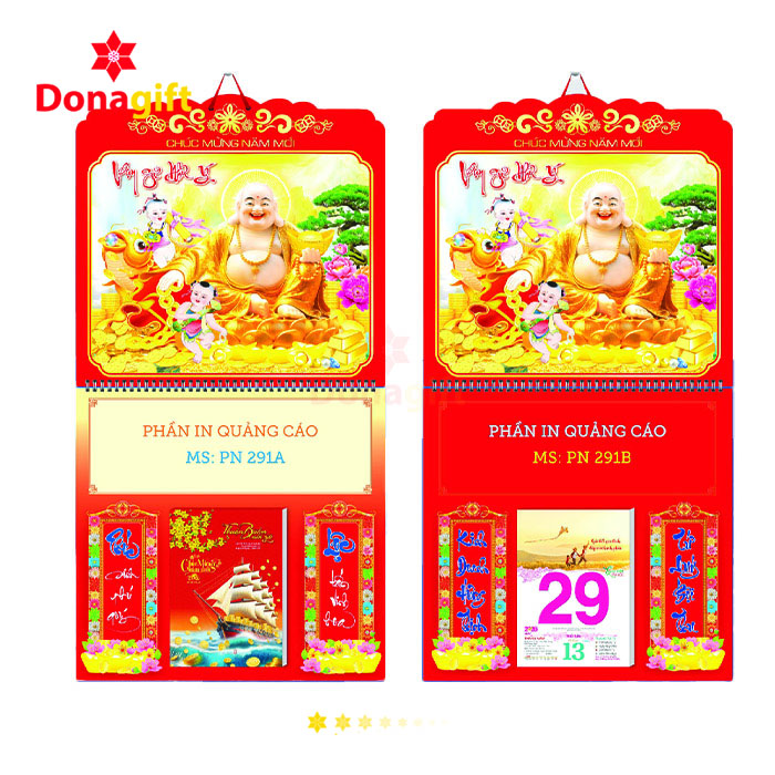 LỊCH BLOC LÒ XO GẮN GIỮA DN13