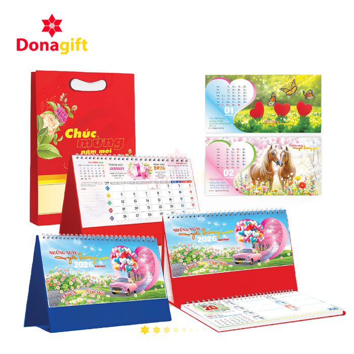 LỊCH ĐỂ BÀN DN11