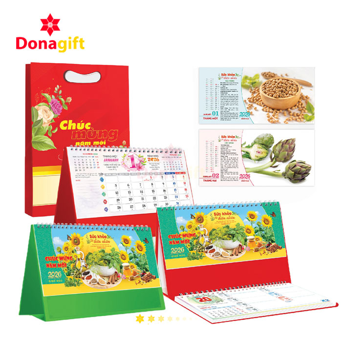 LỊCH ĐỂ BÀN DN13