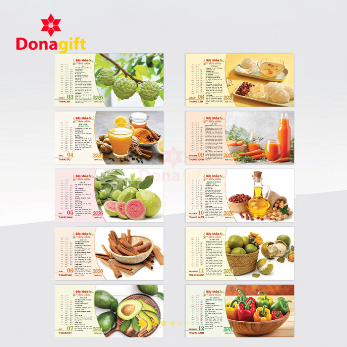 LỊCH ĐỂ BÀN DN14
