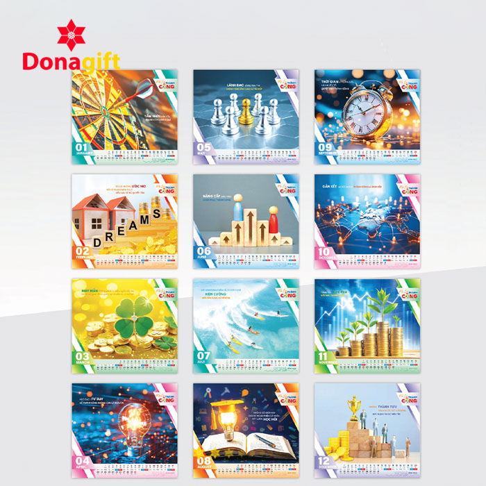 LỊCH ĐỂ BÀN DN20