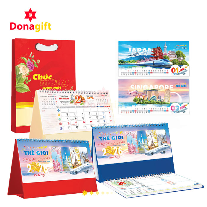 LỊCH ĐỂ BÀN DN7