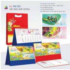 Alternative view of LỊCH ĐỂ BÀN SẮC MÀU QUÊ HƯƠNG
