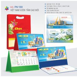 Alternative view of Lịch Để Bàn VN Vươn Tầm Cao Mới Gia Hưng Phú Quý