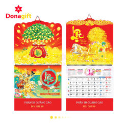 LỊCH LÒ XO 13 TỜ DN24