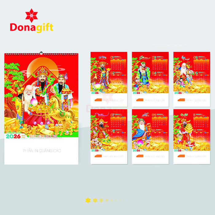 LỊCH LÒ XO 7 TỜ DN15