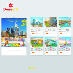 LỊCH LÒ XO 7 TỜ DN8
