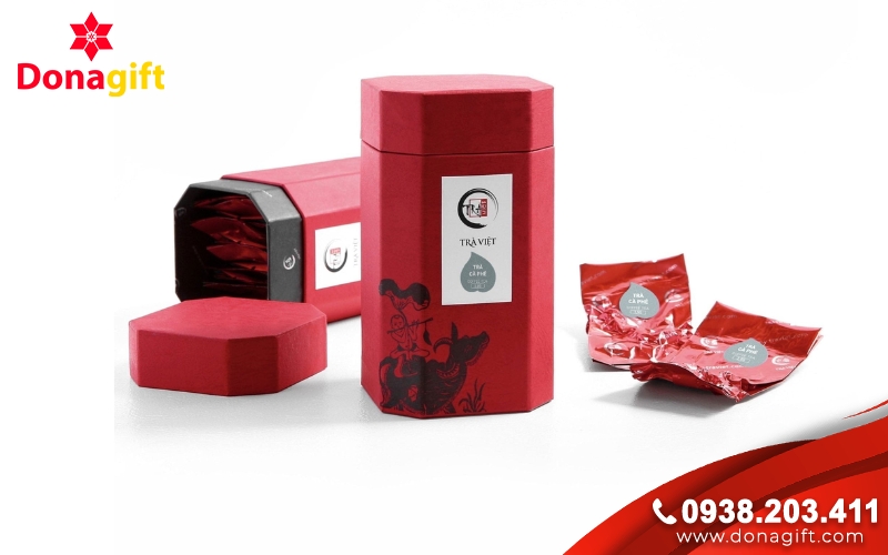 Hộp trà hoặc cà phê cao cấp Hộp trà hoặc cà phê cao cấp