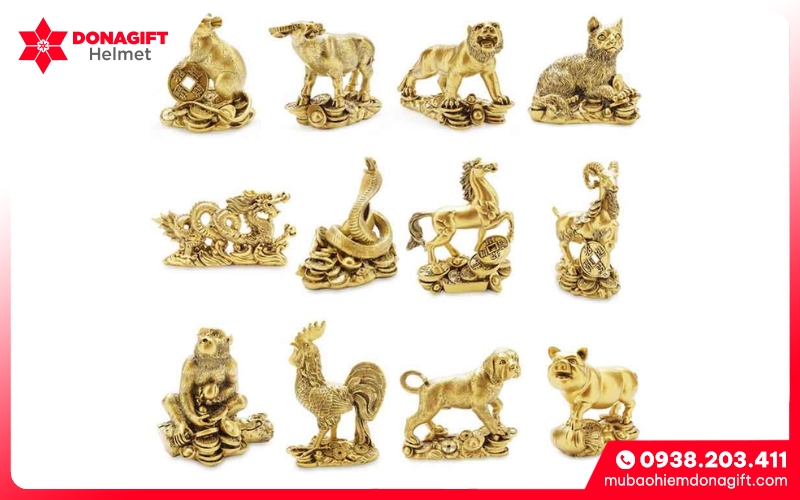 Tượng linh vật phong thủy theo con giáp Tượng linh vật phong thủy theo con giáp
