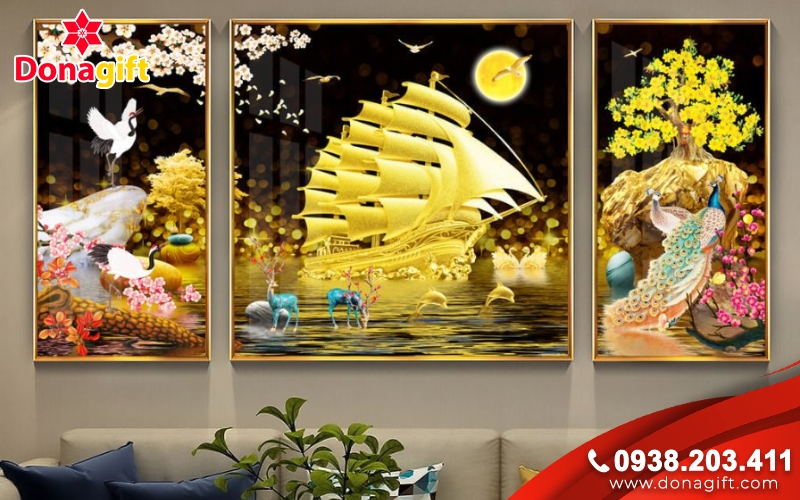 Tranh treo tường phong thủy  Tranh treo tường phong thủy