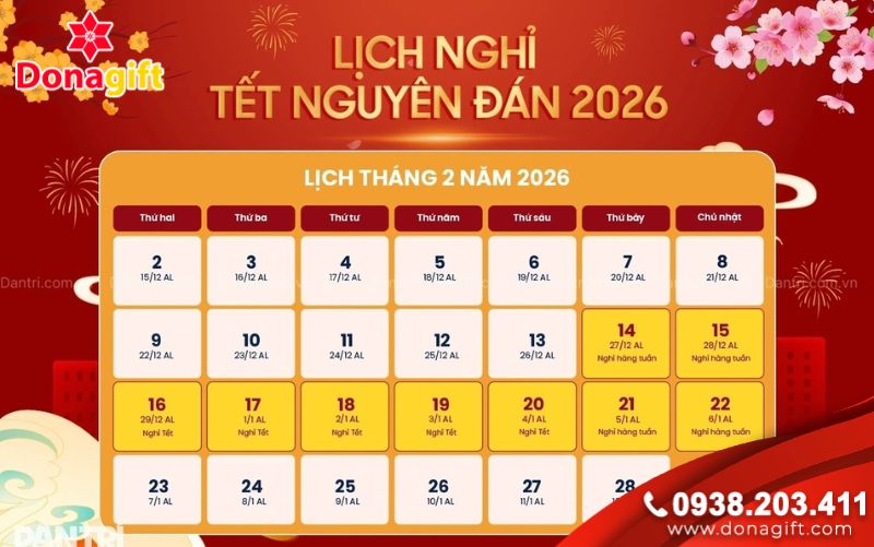 Vì sao năm 2026 Tết đến muộn hơn so với một số năm trước? Vì sao năm 2026 Tết đến muộn hơn so với một số năm trước?