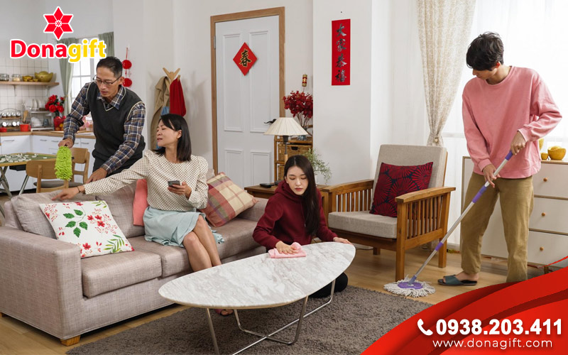 Dọn nhà ngày tết